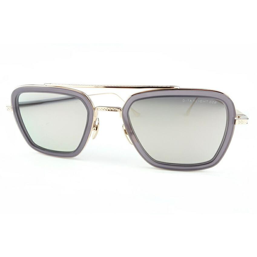 DITA/ディータFlight.0067806-C-GRY-GLD-52フラッシュミラーサングラス  