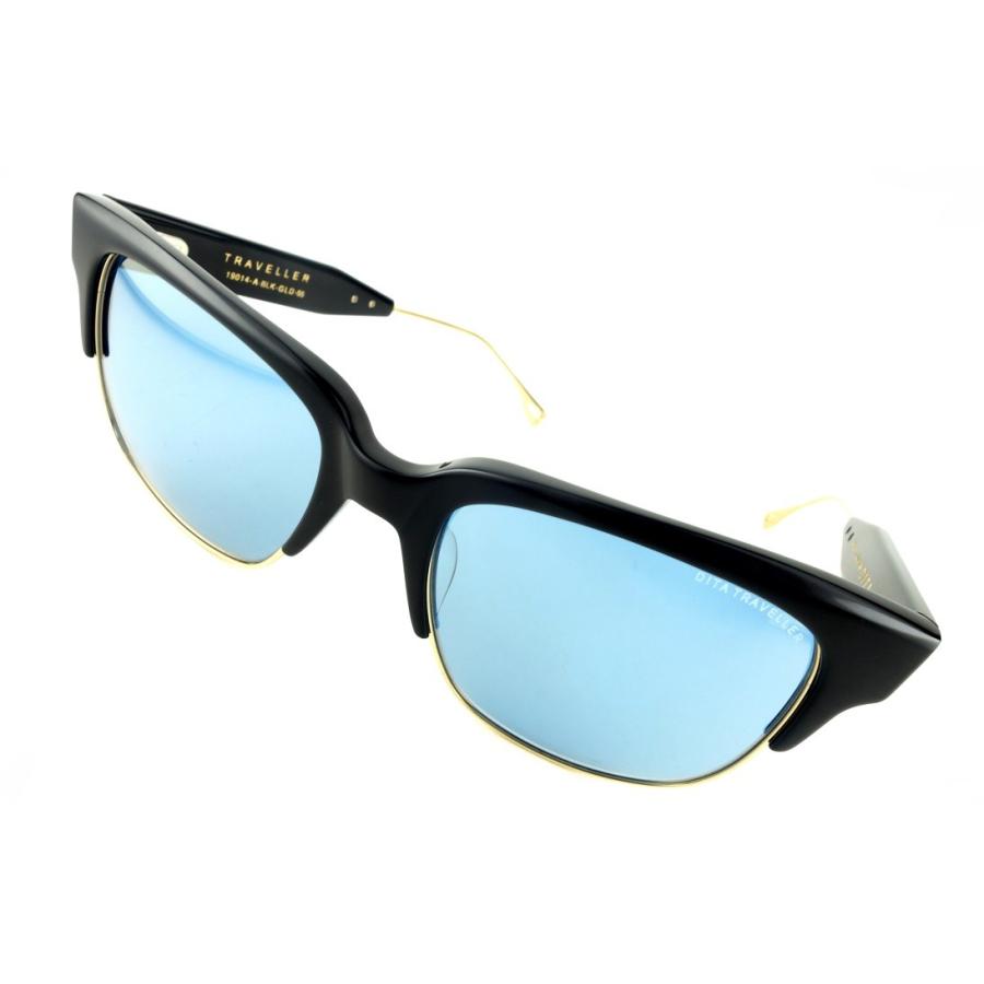 DITA/ディータTRAVELLER 19014-A-BLK-GLD-55サングラス-正規品-送料