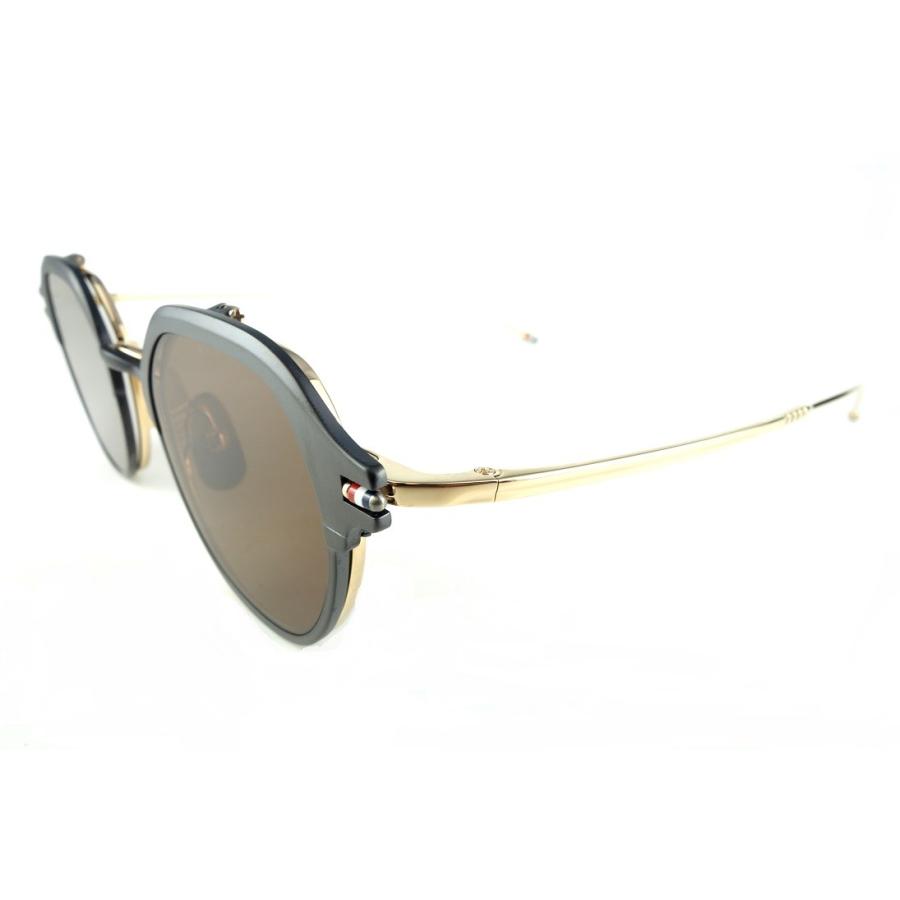 THOM BROWNE/トムブラウンTB-812TBS812-46-03 跳ね上げサングラス-国内
