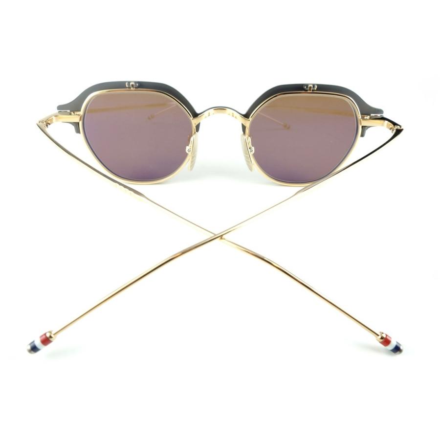 THOM BROWNE/トムブラウンTB-812TBS812-46-03 跳ね上げサングラス-国内