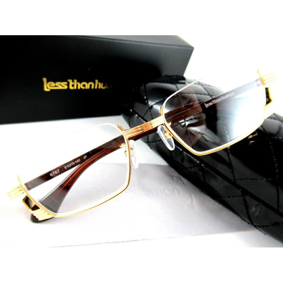 LESSTHANHUMAN/レスザンヒューマン 6767 Col.072アンダーリム送料無料