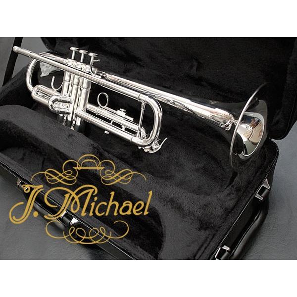 Jマイケル TR-430S トランペット シルバー セミハードケース付 J