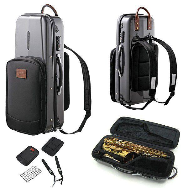 GL CASES GLK-A (S) グレー アルトサックス用ハードケース 軽量 