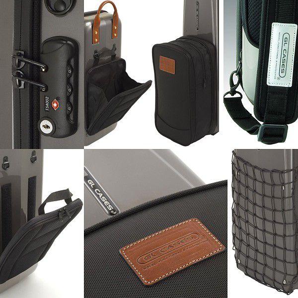 GL CASES GLK-A (S) グレー アルトサックス用ハードケース 軽量 