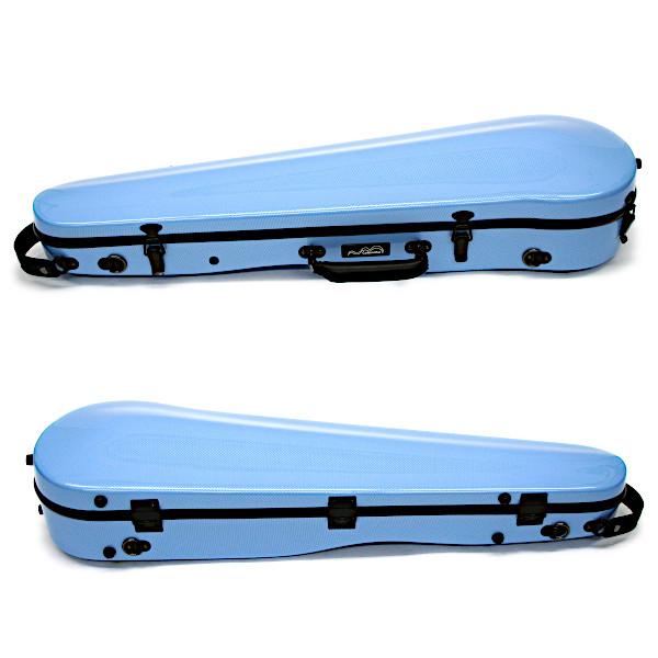 新品　カーボンマック　バイオリンケース　三角タイプ　CFVー2 ブルー 楽天市場】Carbon Mac ( カーボンマック ) バイオリンケース CFV