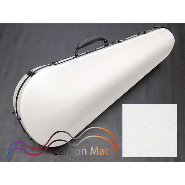 カーボンマック CFA-2 WHT ホワイト カーボン柄 ビオラケース 軽量