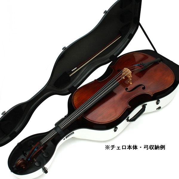 カーボンマック CFC-3 GRAY LINE バターイエロー チェロケース 軽量