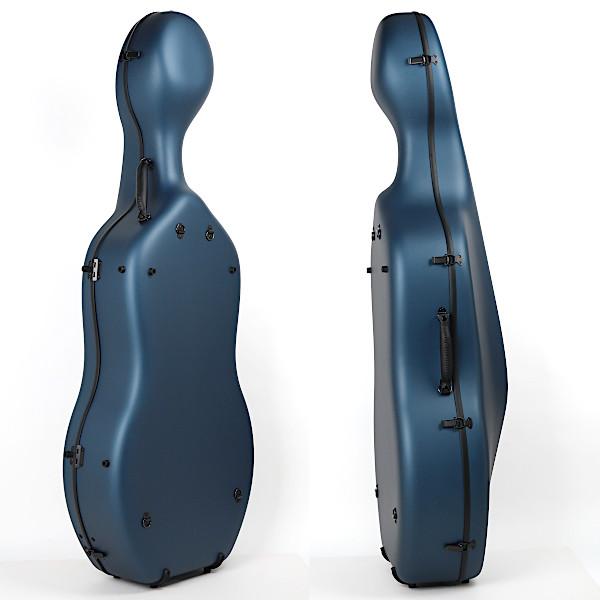 カーボンマック CFC-2S サテン ブルー チェロケース 軽量 Carbon Mac