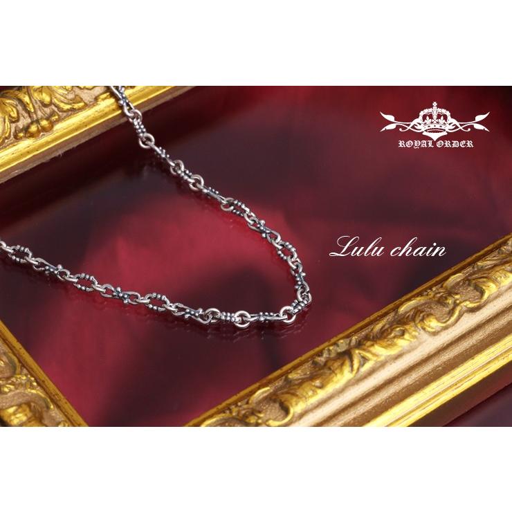 ORDERロイヤルオーダーLULU CHAIN ルルチェーンシルバー ROYAL ORDER ロイヤルオーダー LULU CHAIN ルルチェーン