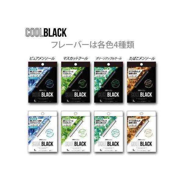 最新COOLBLACK クールブラック PloomTech プルームテック 互換 電子タバコ 320ｍAh スターターキット ニコチン (ブラック)｜royalshoping01｜05