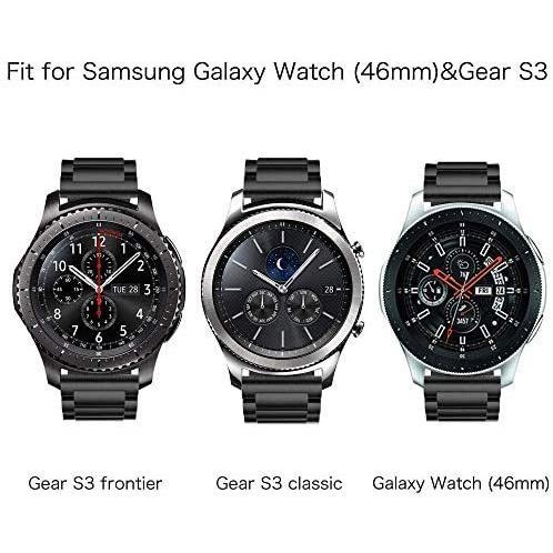 Fintie for Samsung Galaxy Watch 3 45mm / Gear S3 / Galaxy (デザインA ブラック)｜royalshoping01｜02