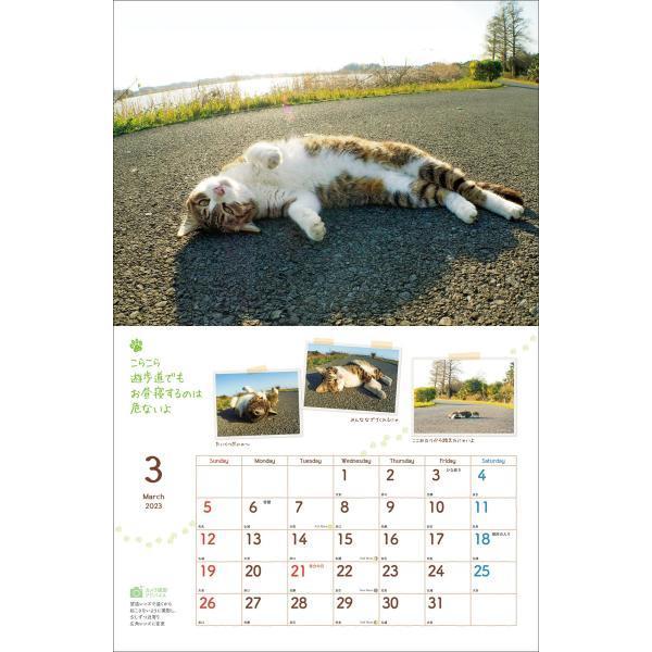 2023中山祥代 ねこ散歩カレンダー ([カレンダー])｜royalshoping01｜04