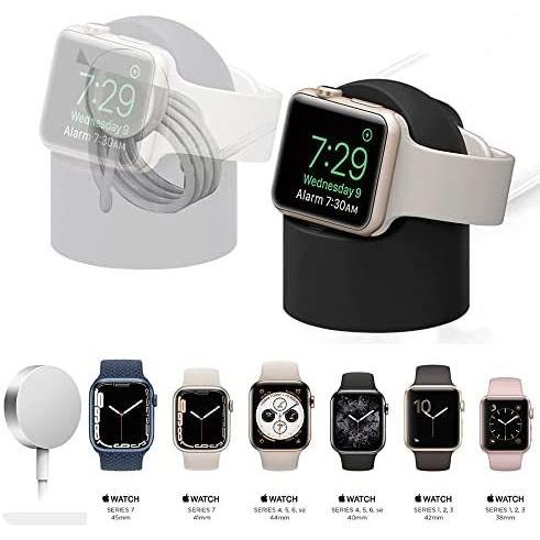 AooCare Apple Watch アプルウォッチ 対応 充電 スタンド シリコン 充電ドック アクセサリー (ピンク)｜royalshoping01｜04