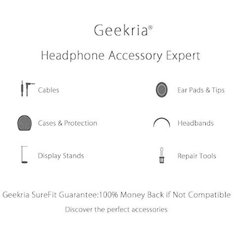 Geekria ケーブル Apollo Upgrade Audio 互換性 オーディオコード AKG Q460, K480, K430, K450,｜royalshoping01｜07