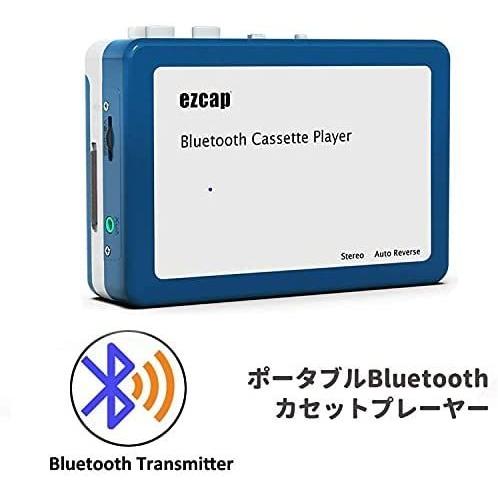 Hiro Bluetoothカセットプレーヤー ステレオ 乾電池またUSB給電 ポータブル音楽プレーヤー カセットテープを無線イヤホンで楽しめる｜royalshoping01｜02