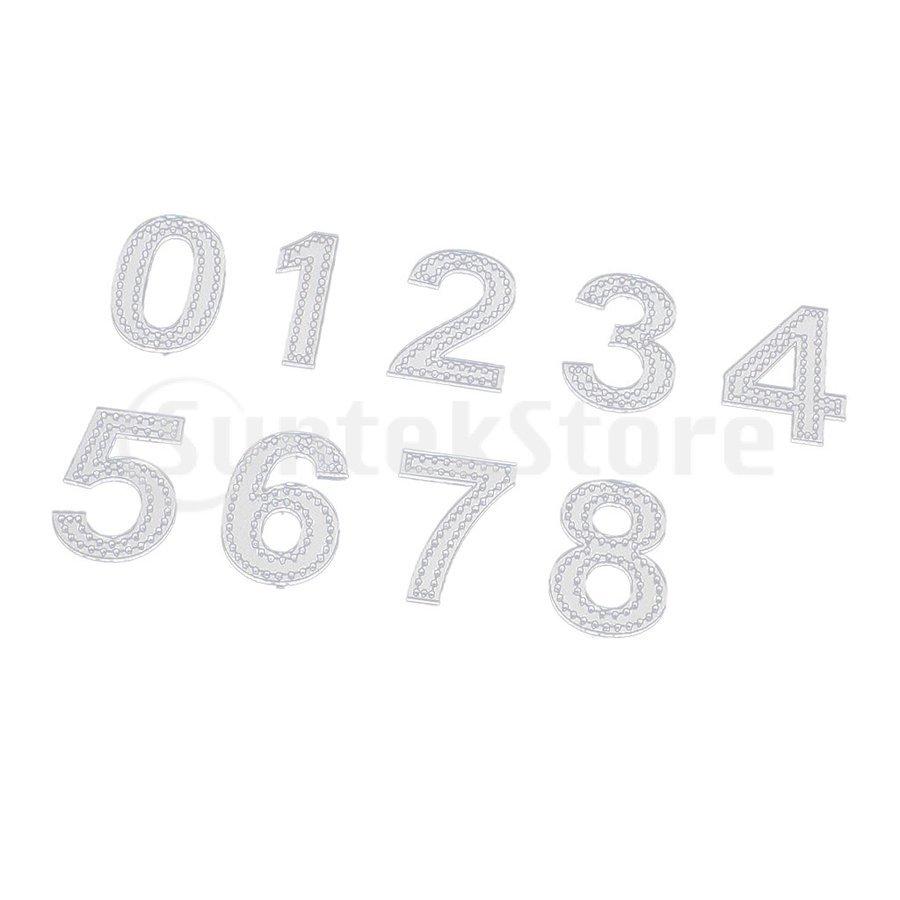 番号 数字 テンプレート 型紙 0 9 透明 アクリル 型板 Diy 手芸ツール ステンシルセット Skdae71d Royalstarストア9 通販 Yahoo ショッピング