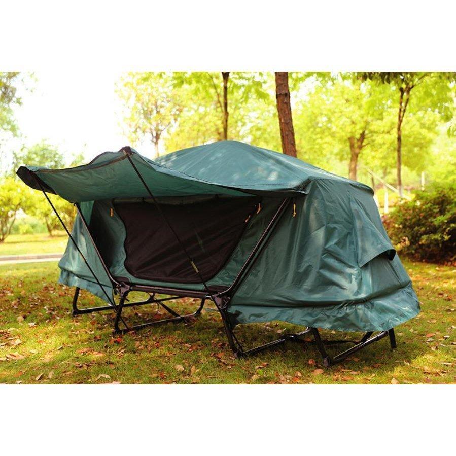 ★最終価格★ 特売！強くお勧め★テント 二人 防雨 オフグラウンドテント 高品質/ 湿り防止　屋外キャンプ 二重 キャンプテント ビーチ釣りテント ZP-7 【I2911765326】(17168円)