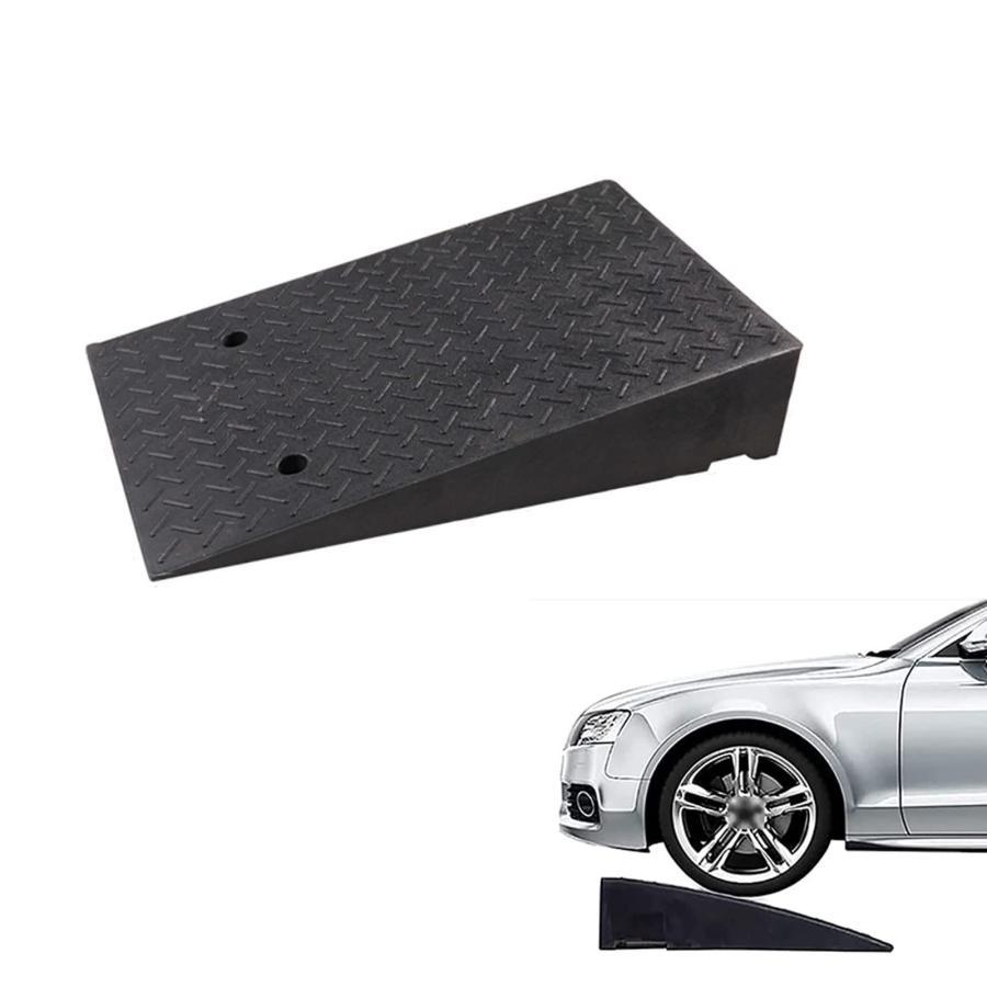 スロープ Step Ramp 15?25cm 高さ ポータブル ゴムおよびプラスチックカーブランプ カースロープ 滑り止め ヘビーデューティー