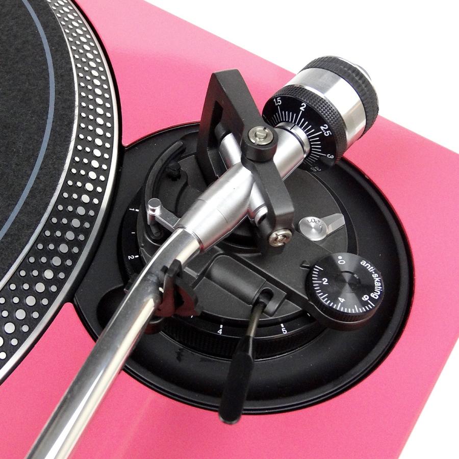 Technics SL1200シリーズ　ターンテーブルカバー レッド ターンテーブル カバー (Faceplate) レッド 1枚 （for Technics
