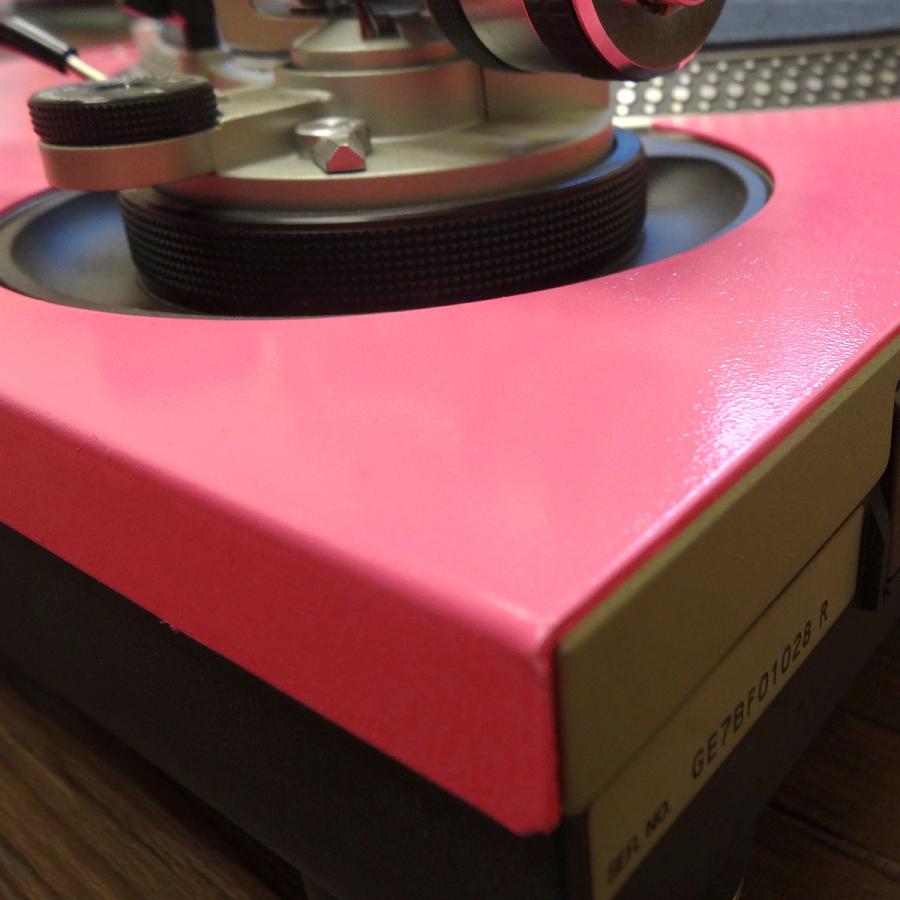 ターンテーブル カバー (Faceplate) ピンク 1枚 （for Technics