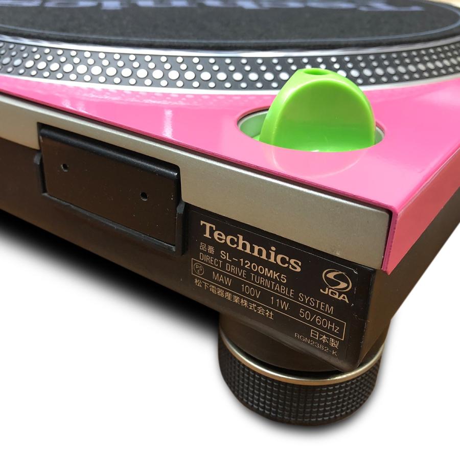ターンテーブル カバー (Faceplate) ピンク 1枚 （for Technics