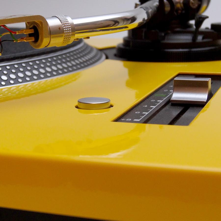 ターンテーブル カバー (Faceplate) イエロー 1枚 （for