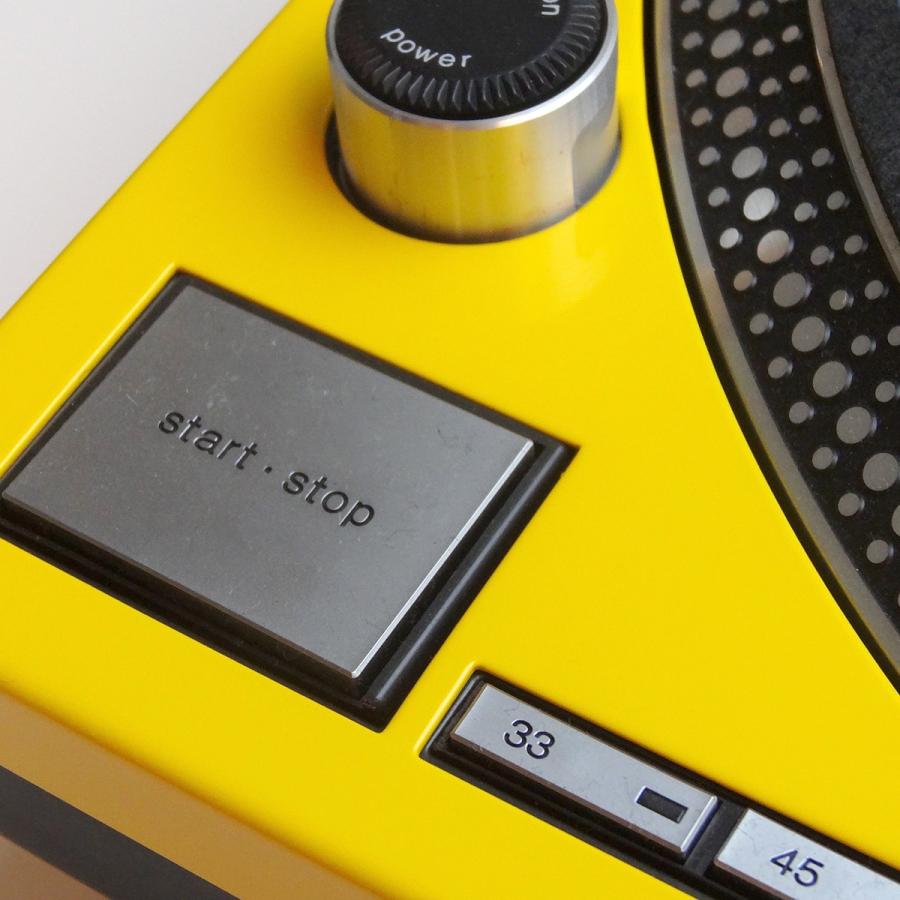 ターンテーブル カバー (Faceplate) イエロー 1枚 （for