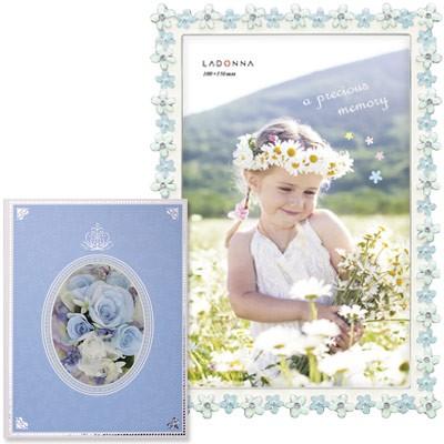 可愛い 祝電 電報 結婚式 おしゃれ フォトフレーム セレブレイトフラワー ブルー ロイヤルローズブルー ロイズ インターナショナル Fl P 100 ロイズyahoo ショップ 通販 Yahoo ショッピング