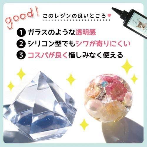 GreenOcean 大容量UV-LEDレジン液 70g まさるの涙 (ノーマルタイプ)｜rozeostore｜02