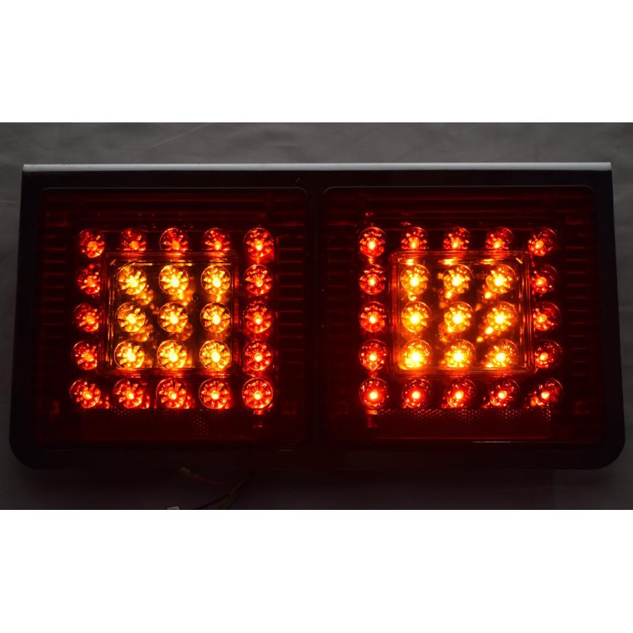訳あり ジャンク 24V 2連LEDテールライト トラック ダンプ NO.LED80 