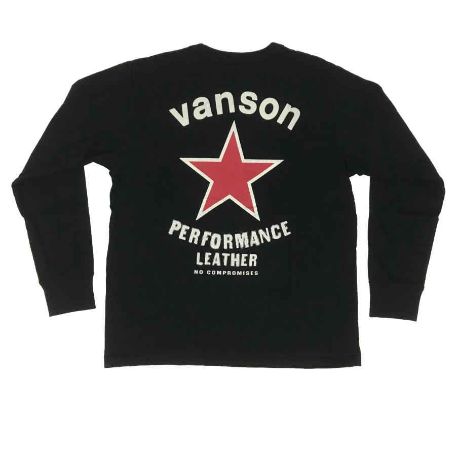 VANSON（バンソン） 【在庫あり 即納】VANSON Lサイズ RED STAR