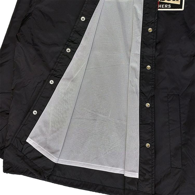 Lサイズ vanson バンソン モーターサイクル コーチジャケット 884V343 ブラック vanson MOTORCYCLE COACH JACKET｜rpsksp｜04