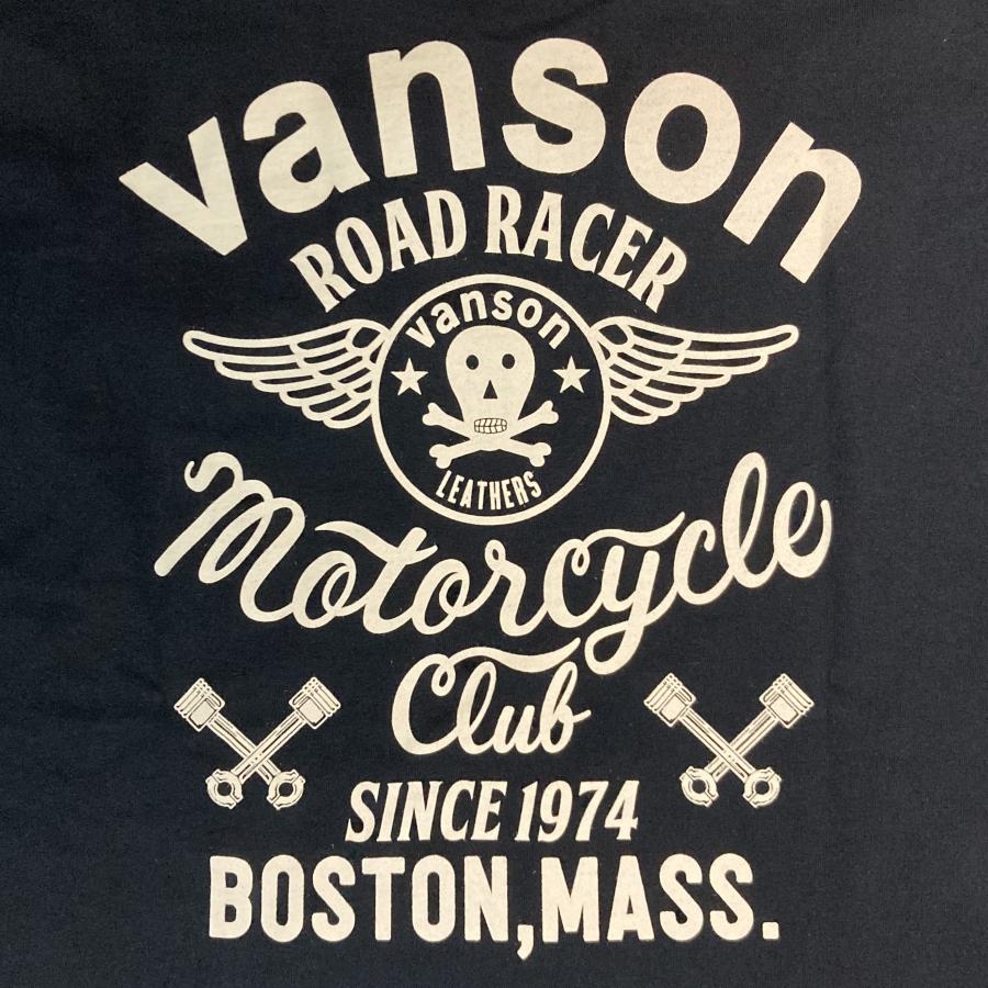 VANSON（バンソン） 【在庫あり 即納】XLサイズ 885V192 ROAD RACES 