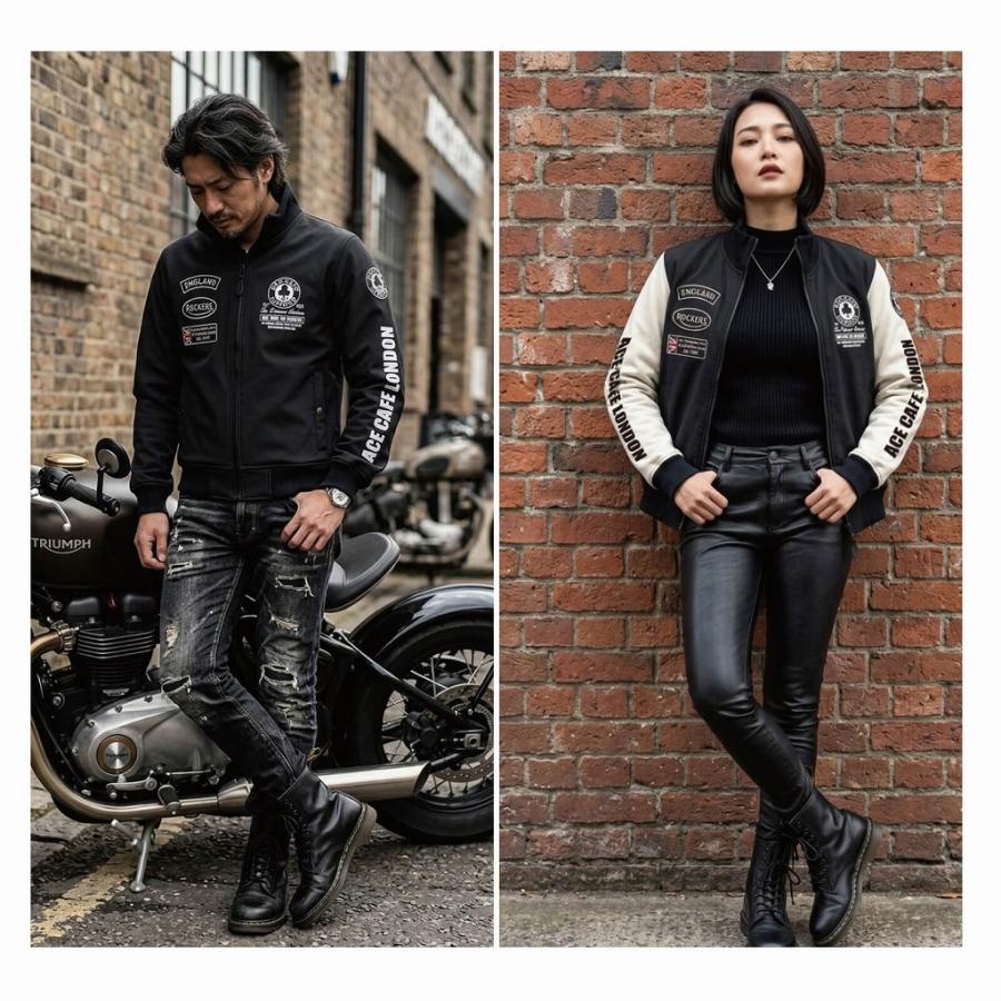 ACE CAFE LONDON トラックジャケット Lサイズ ACE CAFE LONDON（エースカフェロンドン） 【在庫あり 即納】エース