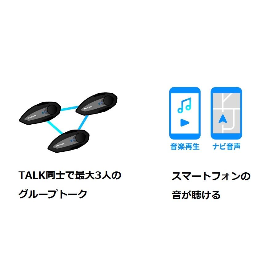 SYGN HOUSE B+COM TALK(トーク) ハイブリッドアームマイクUNIT 00082415 ジェット・システムヘルメット向け | B＋COM | 02