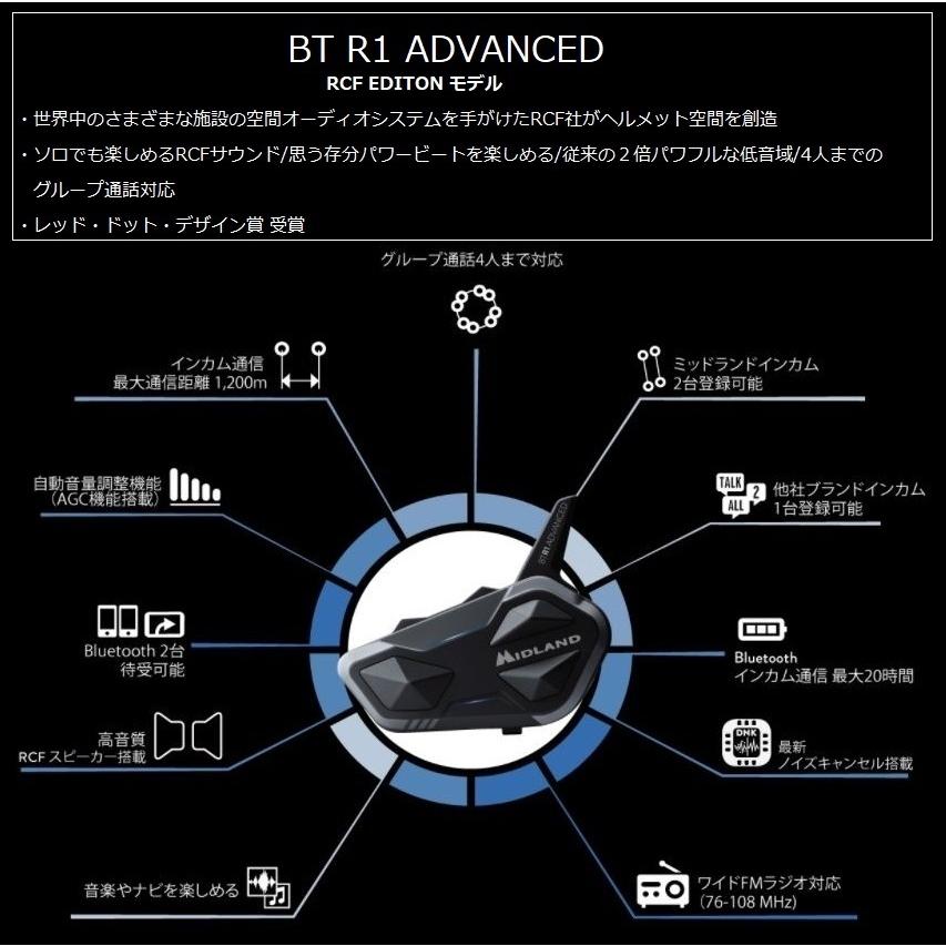 MIDLAND MIDLAND(ミッドランド) BT R1 ADVANCED ツインパック