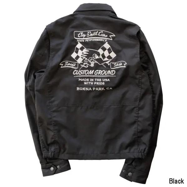 【在庫あり 即納】CLAY SMITH LLサイズ STANDRIDE スイングトップブルゾン CSY-3900 Black クレイスミス ブラック LL