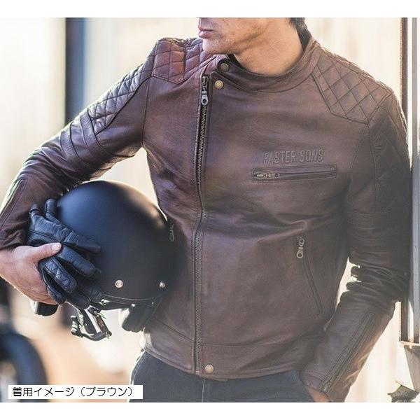DEGNER デグナー FASTER SONS レザージャケット 羊革 M ワイズギア 限定品 FASTER SONS FS01 シープレザージャケット XL