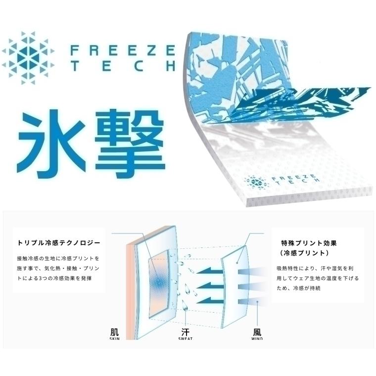 氷撃 FREEZE TECH Lサイズ 冷却フルレングスタイツ L ブラック PERFORMANCE LINE 日本製 リベルタ フリーズテック |  | 01