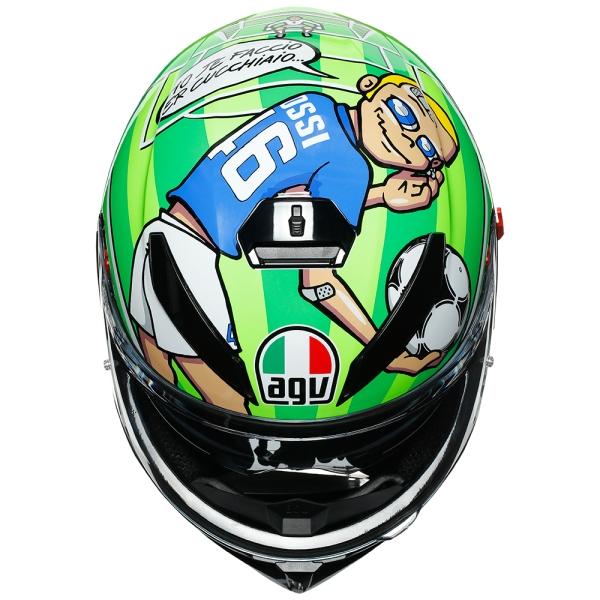 AGV K3 SV MPLK 009 ROSSI MUGELLO 2017 XL(61-62cm) 正規品 包み込む 