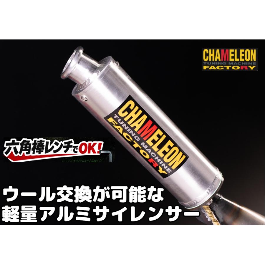 カメレオンファクトリー　チャンバー　ヤマハ　縦型　チャンプ　ジョグ カメレオンファクトリー チャンバー A207 B'WS50(縦型エンジン旧タイプ