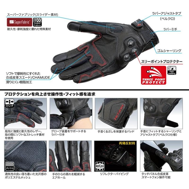 hit-air（ヒットエアー） ヒットエア Lサイズ Glove M12 ショート