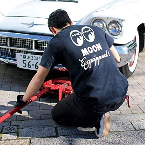 MOONEYES(ムーンアイズ) Mサイズ イクイップド ロゴ Tシャツ MQT-122 ホワイト M MOON Equipped Logo MQT122｜rpsksp｜03