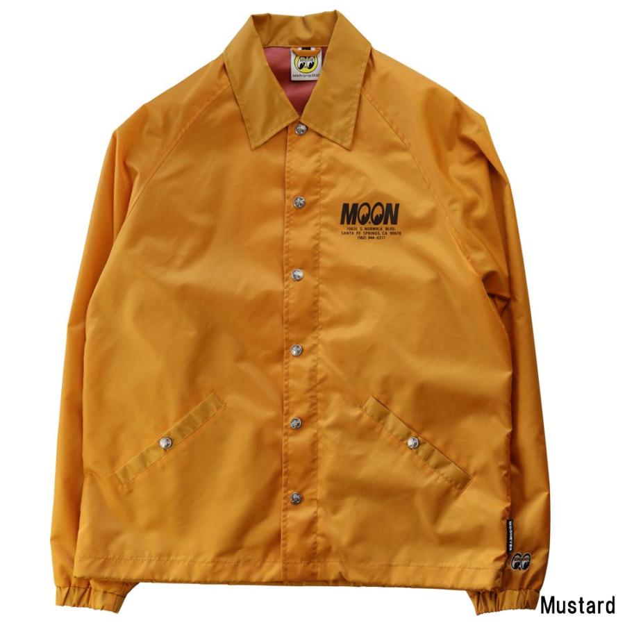 MOONEYES ムーンアイズ OMJ-028 COACH JACKETサイズL MOONEYES 【在庫あり 即納】Lサイズ MOONEYES(ムーンアイズ) コーチ