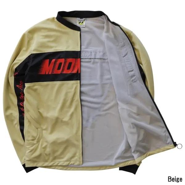 MOONEYES ムーンアイズ メッシュジャージOMJ-038 ベージュ L MOONEYES ムーンアイズ Lサイズ MESH JERSEY メッシュジャケット