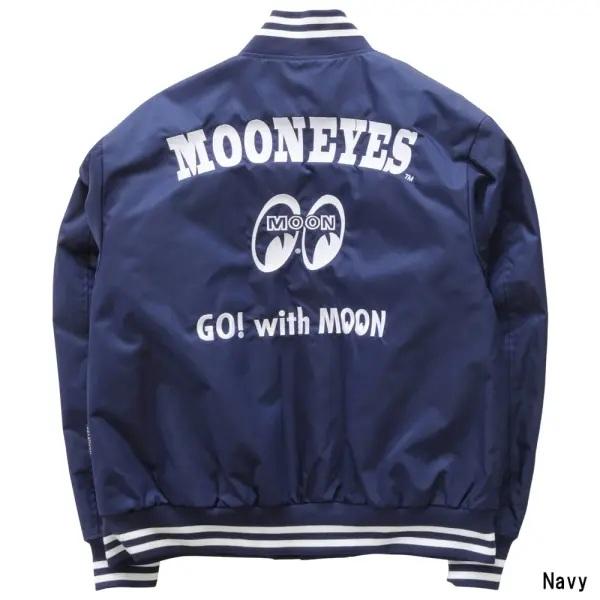 在庫あり 即納】MOONEYES ムーンアイズ VIRSITY JACKET スタジアム 