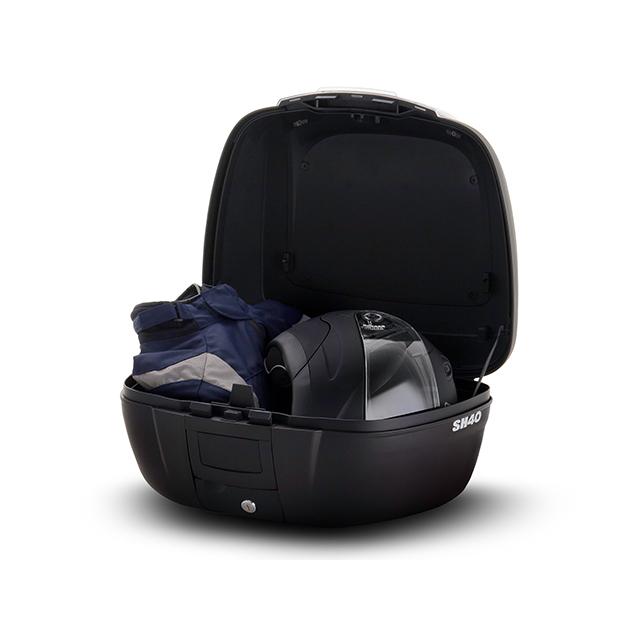 トップケース 無塗装ブラック  SHAD SH-40 SHAD/シャッド SH40 トップケース 無塗装ブラック 40L : rpsk