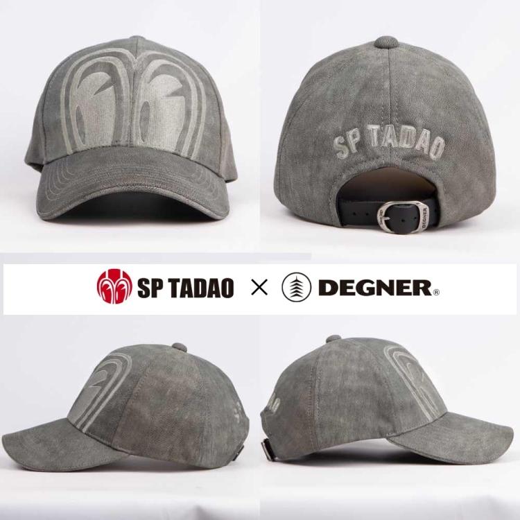 DEGNER（デグナー） × SP忠男コラボ SP忠男レザーキャップ やぎ革 SPCP