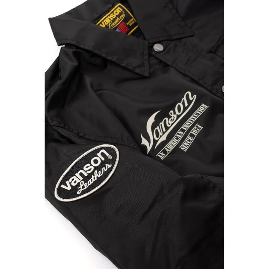 いち様確認用 在庫あり 即納】VANSON Mサイズ SVS2605S コーチジャケット BLACK