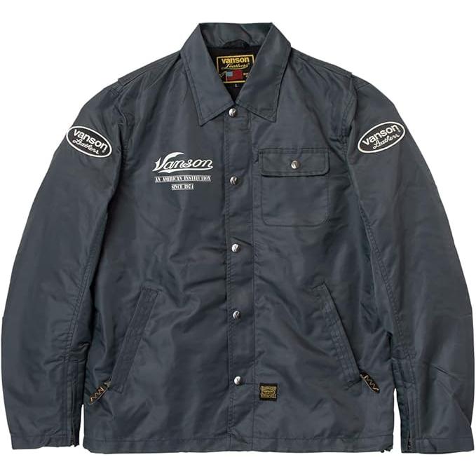 VANSON コーチジャケット　サイズ:M VANSON（バンソン） 【在庫あり 即納】VANSON Mサイズ SVS2605S コーチ